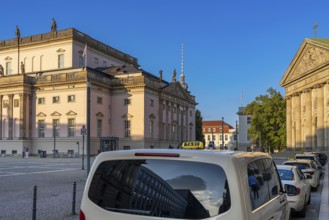 Taxi stand at Bebelplatz in Berlin, Germany