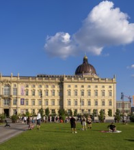 The Lustgarten with the Humboldt Forum, Berlin, Germany