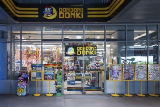 Entrance Don Don Donki, Bangkok, Thailand