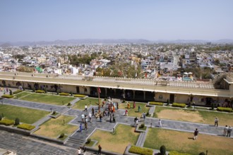 City Palace Museum, City Palace or City Palace, Udaipur, behind the city, Rajasthan, India