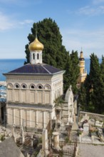 Cemetery, Menton, Alpes Maritimes, Provence Alpes Cote d'Azur, French Riviera, South of France,