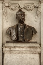 Monument in Central Park by Richard Morris Hunt, 1828-1895, architect, New York City, USA