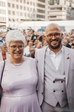 Stefanie Remlinger (District Mayor of Berlin's Mitte district office) and company as guests of