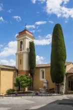 Picturesque village, Haut de Cagnes, Cagnes-sur-Mer, Provence Alpes Côte d'Azur, South of France,