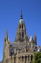 Cathedral Cathédrale Notre-Dame de Bayeux, Bayeux, Normandy, Calvados, France