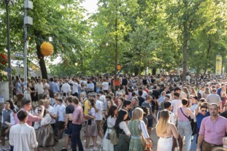 Erlanger Bergkirchweih, traditional twelve-day folk festival, Erlangen, Middle Franconia, Bavaria,