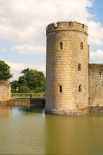 Bodiam Castle is located in East Sussex near the River Rother. It has long been one of England's