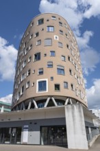 GZT Gästehaus der Universitätsklinik Tübingen, moderne Architektur, Baden-Württemberg, Deutschland