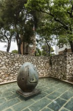 Museum, Fondation Maeght, artist Joan Miro, St. Paul de Vence, Provence Alpes Côte d'Azur, South of