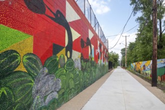Detroit, Michigan - The city of Detroit is opening nine 'Arts Alleys' in neighborhoods around the