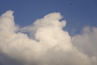 Summer sky with clouds, Germany