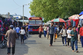 Street scene in Colombo, Sri Lanka
