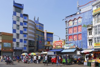 Street market in Colombo city center, Sri Lanka