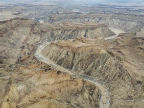 The Fish River Canyon with a length of 160 km is the second largest canyon in the world and the