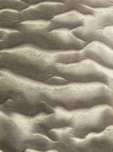 Patterns in the sand of the Namib Desert. Aerial view. Drone shot. Skeleton Coast National Park,