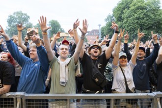 Audience, Cypress Hill, Hip-Hop, Rap, USA, open air at the Citadel Music Festival, 09.07.2025,