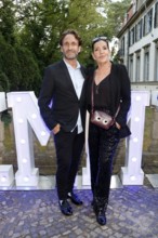 Falk Willy Wild and Katy Karrenbauer at the Cocktail Prolongé for the Semi-Final Round of Judging