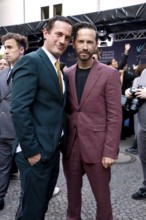 Sönke Möhring and Franz Dinda at the Cocktail Prolongé for the Semi-Final Round of Judging of the