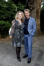 Thure Riefenstein and woman Patricia Lüger at the Cocktail Prolongé for the Semi-Final Round of