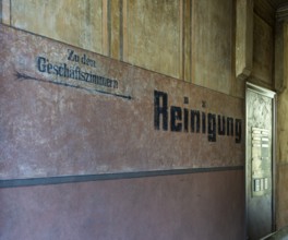 Historic passageway to the backyard, Friedrich-Ebert-Straße, Potsdam, Brandenburg, Germany