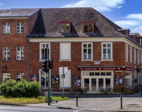 Detail photo, Houses in the Holländerviertel, Old Town of Potsdam, Brandenburg, Germany