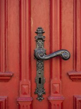 Old door handle, Mecklenburg-Western Pomerania, Germany