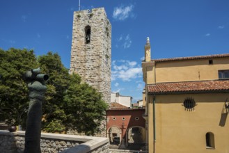 Cathedral, Antibes, Provence Alpes Côte d'Azur, South of France, France
