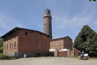 Lighthouse, Darßer Ort, Born a. Darß, National Park Vorpommersche Boddenlandschaft,