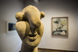 Sculpture, artist Pablo Picasso, Musée Picasso, Antibes, Provence Alpes Côte d'Azur, South of