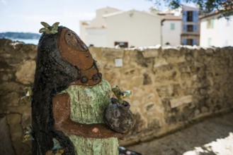 Sculpture, Artist Xavier, Musée Picasso, Antibes, Provence Alpes Côte d'Azur, South of France,