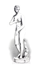 Venus Medici is an antique statue of the type of Venus pudica, the prudish Venus, exhibited in