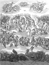 The Last Judgement, the ancient or Old Testament end-time concept of the Abrahamic religions of a