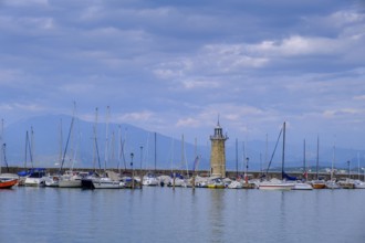 Harbour, Lake Garda, Desenzano del Garda, Lombardy, Province of Brescia, Italy
