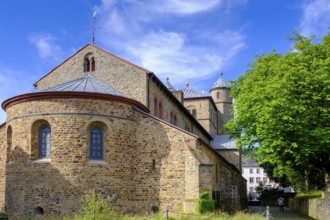 Collegiate church, St. Chrysanthus and Daria, Bad Münstereifel, Eifel, Euskirchen district, North