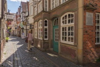 Renovated Schnoor neighbourhood with small shops, galleries, restaurants, cafés and residential