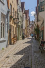 Renovated Schnoor neighbourhood with small shops, galleries, restaurants, cafés and residential