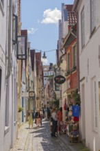 Renovated Schnoor neighbourhood with small shops, galleries, restaurants, cafés and residential