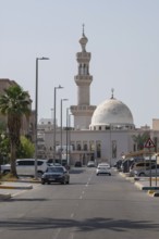 Residential neighbourhood mosque, Abu Dhabi, United Arab Emirates