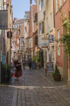 Renovated Schnoor district with small shops, galleries, restaurants, cafés and residential