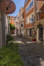 Renovated Schnoor district with small shops, galleries, restaurants, cafés and residential