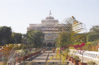 Chandra Mahal or Moon Palace or living quarters of the Maharajah family in the old city, Jaipur,