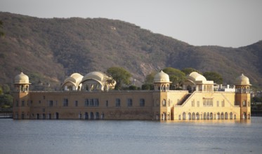 Jal Mahal Palace or Water Palace in Man Sagar Lake, Jaipur, Rajasthan, India