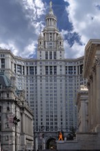 Largest administration building in Manhattan, New York City. USA