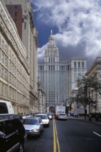 Largest administration building in Manhattan, New York City. USA