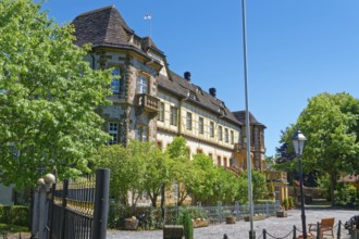 Heerse moated castle in Heerse near Bad Driburg. North Rhine-Westphalia, Germany