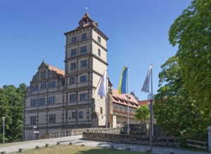 Brake Castle, a moated castle from the Weser Renaissance. It is the seat of the Lippe Regional