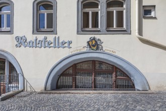 Ratskeller am Markt in Ilmenau, Thuringia, Germany