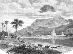 Cape Comorin, Cape Comorin, Callacaud, Hindustan, India, Historical, Reproduction from an original