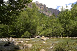 The Rio Arazas River Ordesa y Monte Perdido National Park, Spain