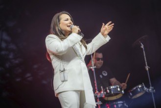 Marianne Rosenberg live at the Berliner Rundfunk 91.4 Open Air in the Berlin ParkbÃ¼hne Wuhlheide